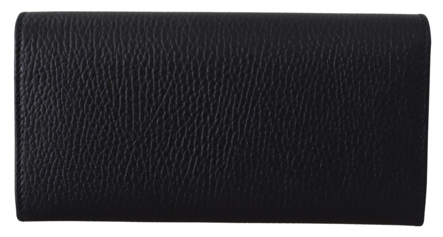 LAX World x Gucci - Black Icon Leather Wallet